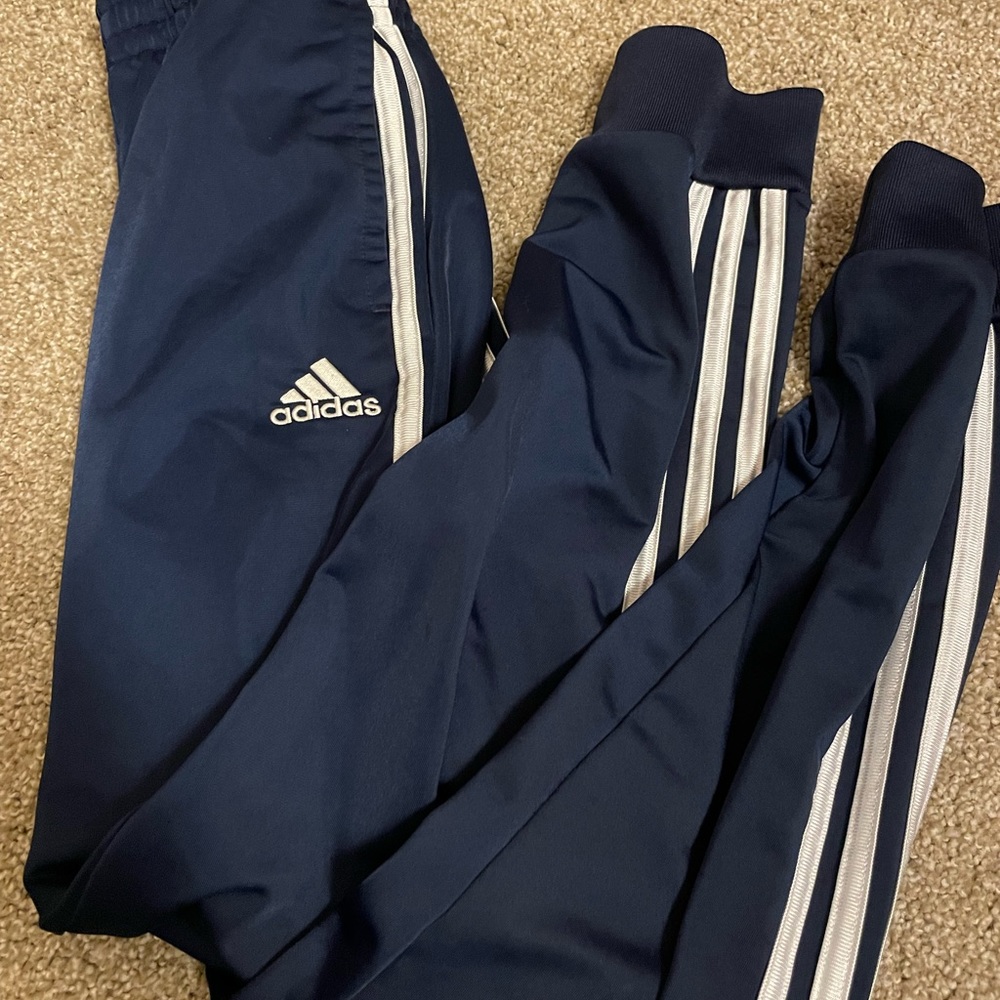 Blue Adidas Pants